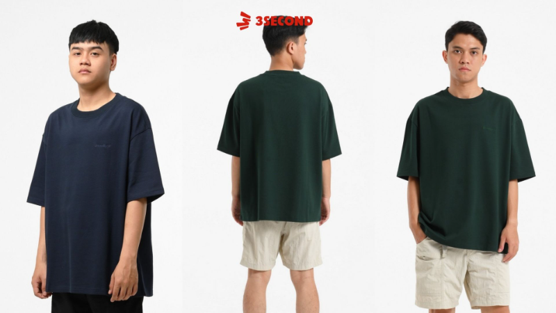 kaos oversize pria
